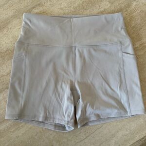 RBX Women's Light Gray Bike Shorts